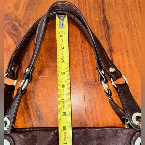 B Makowsky sable brown butter soft leather sable bag - Picture 6 of 11